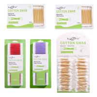 OEM Quality Cotton Swab, Bamboo/Paper Stick, Customized Packaging