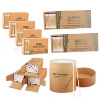 OEM Eco Cotton Swab, Bamboo Sitck, Paper Container