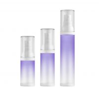 Air pump free bottle 20ml 30ml 50ml plastic subpackage bottle lotion essence bottle frosting sunscreen spray bottle