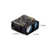 long range distance sensor laser rangefinder module 2km UAV cranes measuring sensor TTL serial UART