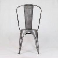 European-style Creative Ironwork Restaurant Industrial-style Home Leisure Steel Chairs