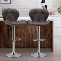Italian Luxury bar Chair Adjustable Chair Modern Simple Rotating bar Chair High Stool Front Desk Cashier Backrest Stool From China