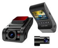 Universal Car Dashcam With 2 Lens Wifi Gps 