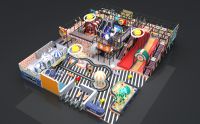 Free design indoor soft children's playground trampoline park amusement facilities soft play childre