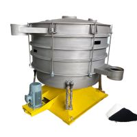 Hot selling food grade vibration sifter rice sieving machine automatic tumbler vibrating screen From China
