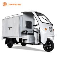 Express Deliver Closed Cabine 1000W Electric Tricycle