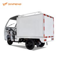 Express Deliver Closed Cabine 1000W Electric Tricycle