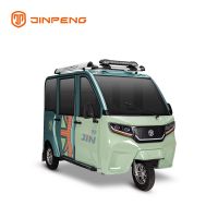 Family Daily Use Electric Passenger Tricycle with Solar Energy for Passenger Adult Drive