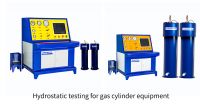 External hydraulic pressure testing machine