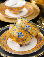 Bone China, Enamel-colored