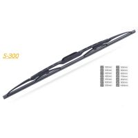 Metal Frame Windscreen Rubber Wiper Blades Universal Soft Frameless Assembly Chrome Auto Car Windshield Wipers