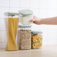 Set of 4 Hokkaido dry food container 500 - 1000 - 1000 - 1400ml