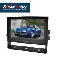 7 Inches Ahd Rear View Monitor, 2/3 Channels Video With Audio