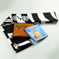 Fast-Drying Good Absorbent Custom Printed Microfiber Beach towel with Custom Package Mesh Bag From China