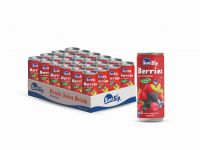 SunSip/OEM Berries Juice with Pulp 330ml in sleek can