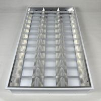 Led Concealed Grille Light Panel 600x600mm Three Tube Embedded Installation Matte Bright Light 05 Thick Grille Light Panel