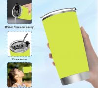 Insulated Straw Cup Double wall vacuum