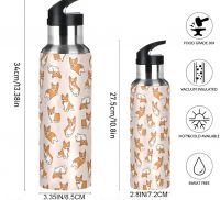 Custom Printed Vacuum Insulated Sports Flask