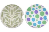 Custom Printed Water-Absorbent Auto Cup Holder Mat for Car Interior Decor From China