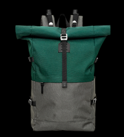 Custom rolling laptop bag roll top quilted backpack #KBP-2802 From China