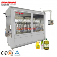 Automatic olive oil lubricating oil bottle filling machine