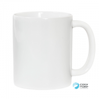 11oz White Mug for Sublimation Heat Transfer Grade AAA with FDA approved non-toxic polymer