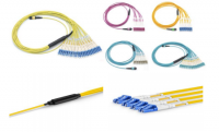 MPO/MTP Fanout Hybrid Patch Assemblies fiber optic cable