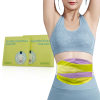 Big Size Non Woven Air Activated Long Lasting Heat Therapy Patch Waist Abdomen Warmer Pad Relieve Cramp Period Pain