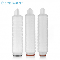 Manufacturing Industrial Hydrophobic PTFE Membrane Folded Gas Filter Element for Terminal-Filtration