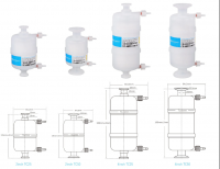 PTFE PVDF PES PP Nylon Disposable Sterile Capsule Filter for Pharmaceutical Bio-process Filtration