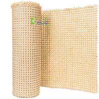 Top 1 Selling Rattan Webbing in Vietnam with Natural Color and Star Pattern