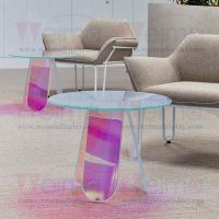 Acrylic colorfull side table From Bangladesh