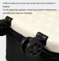 Foldable Carry on Luggage 20inch 45L Portable Folding Luggage, Small Lightweight Password Luggage, with Spinner Wheels &amp; TSA Lock, Hardshell Scratch for Sports, Gym, Vacation ( Color : Black-Gray , Si