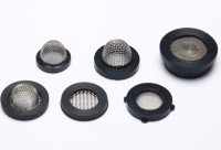 Rubber Edging Wrapped Edge Filter Wire Mesh, Circular Stainless Steel Wire Mesh