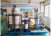 Containerised Seawater RO Sea Water  Desalination Plant containerized borehole well salt reverse osmosis  water treatment plant