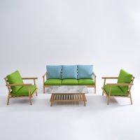 Outdoor Furniture Set Villa Hotel Modern Garden Waterproof Sofa With Chair &amp;amp;amp; Table Customized Outdoor Furniture Garden Sofa