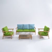 Outdoor Furniture Set Villa Hotel Modern Garden Waterproof Sofa With Chair &amp;amp; Table Customized Outdoor Furniture Garden Sofa