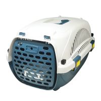 2024 Cheap Durable Metal Door PP Materiel Large Pet Dog Air Travel Box Heavy-Duty Pet Carrier Case