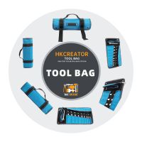 Heavy Duty Portable Storage Toolkit Bag Canvas Organizers Roll Up Tool Package Tool Roll Up Bag For Gifts