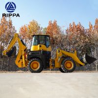 Rippa Backhoe Loader Engineering Machinery Excavator And Loader Multifunctional Backhoe For Sale