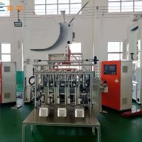 SIEMENS Motor 12000pcs/h Aluminum Foil Container Production Line LK-T63 With Customised Design