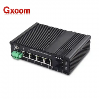 Wholesale price Industrial poe switch 4 ports 1000M with 2 SFP uplink din rail Industrial PoE switch with smart web management