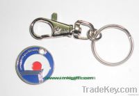 Trolley Coin Key Chain