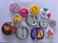 Tin Button Badges