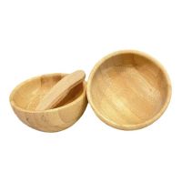 Bamboo Facial Mask Bowl Set