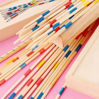 Wooden Thin Pick-up Stick Game From China