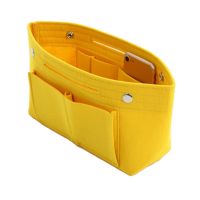 Large Capacity Felt Button Cosmetic Bag From China
