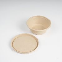 Round Biodegradable Food Bowl With Lid From China