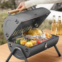 Portable Drum Barbecue Charcoal Grill From China