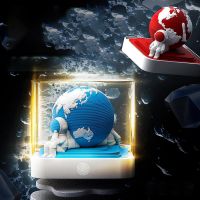 3D Paper Sculpture Calendar With Light From China